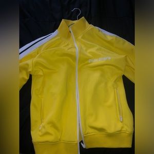 Palm Angels Yellow Tracksuit Jacet